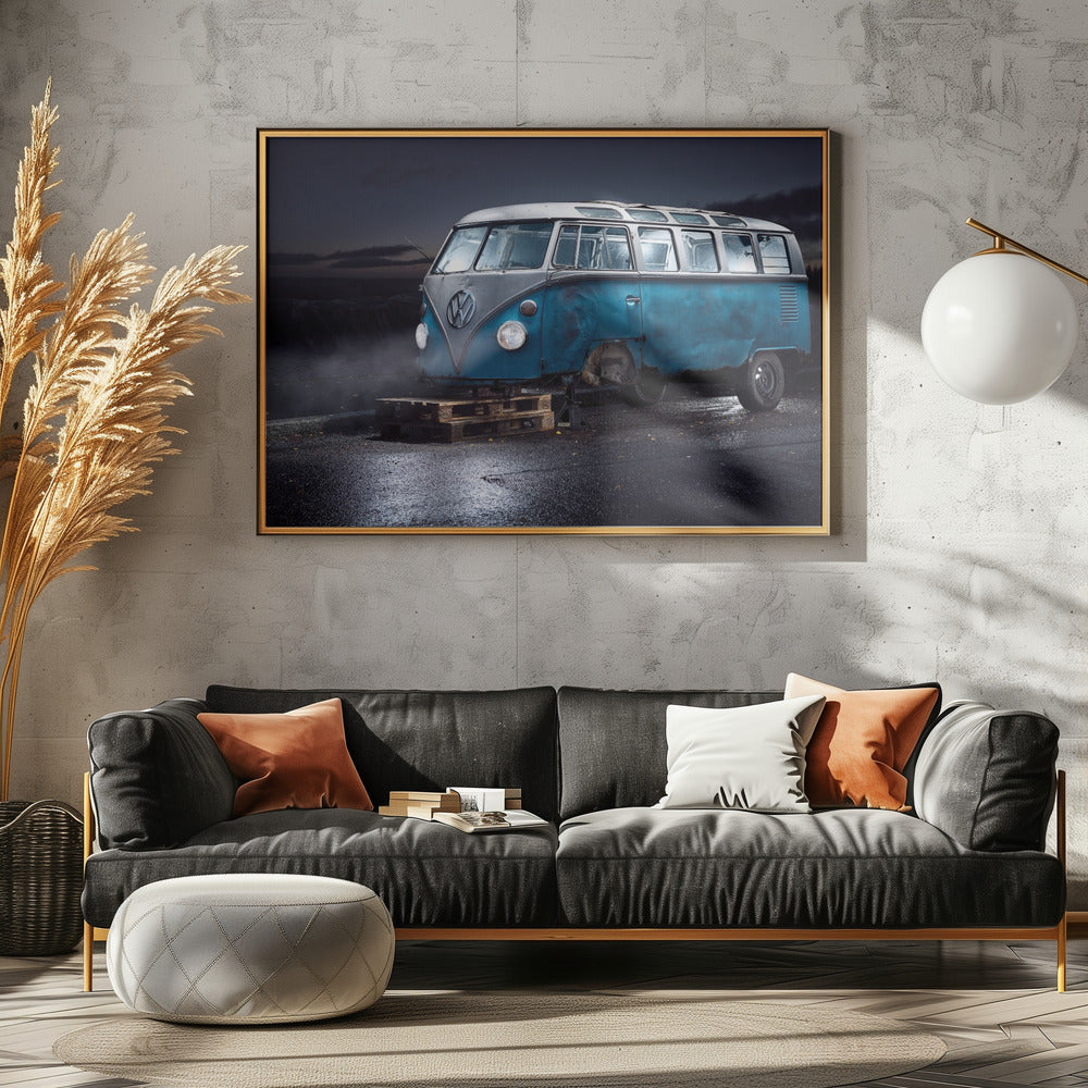 VW Kleinbus | Leinwand
