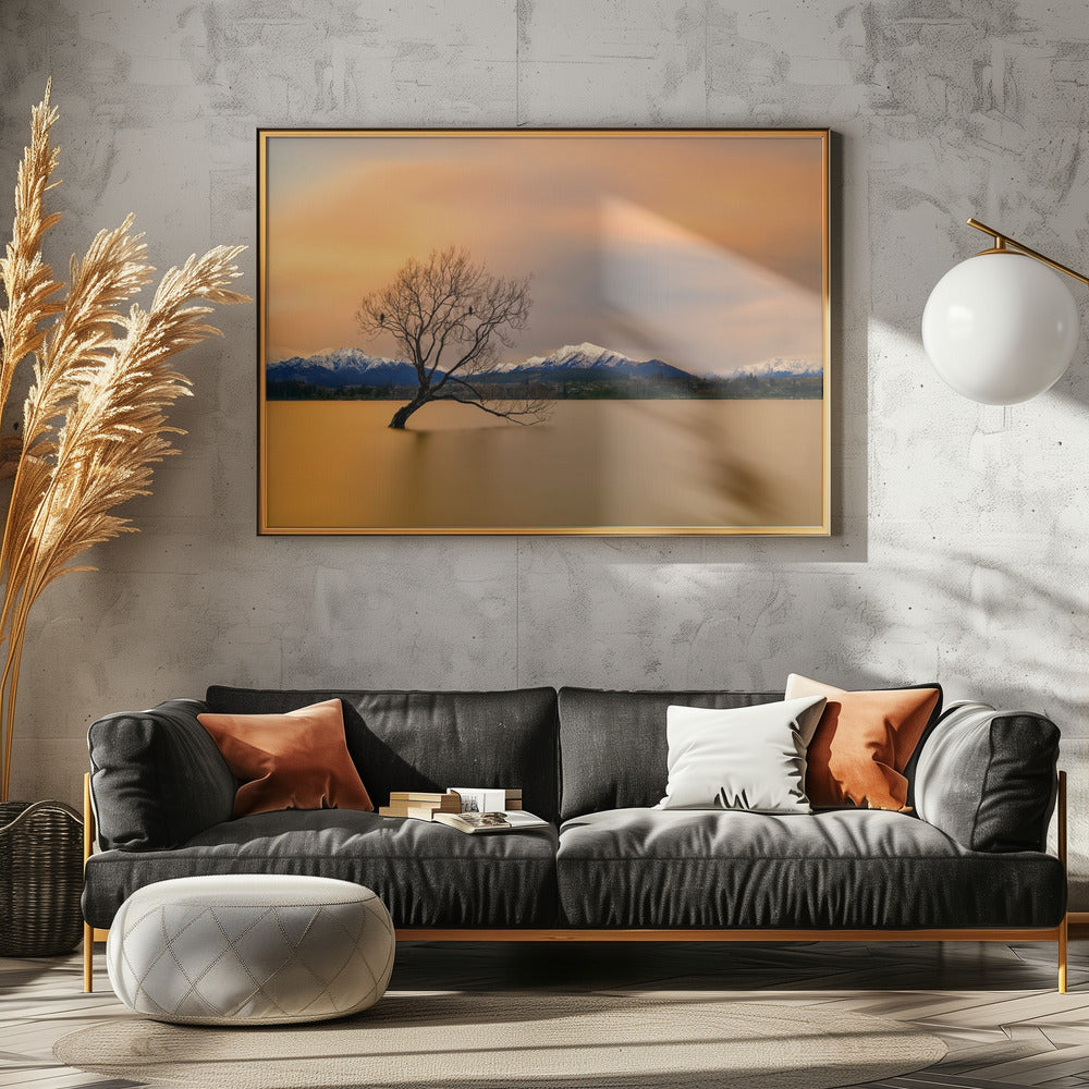 Morgenrot des Lake Wanaka | Leinwand