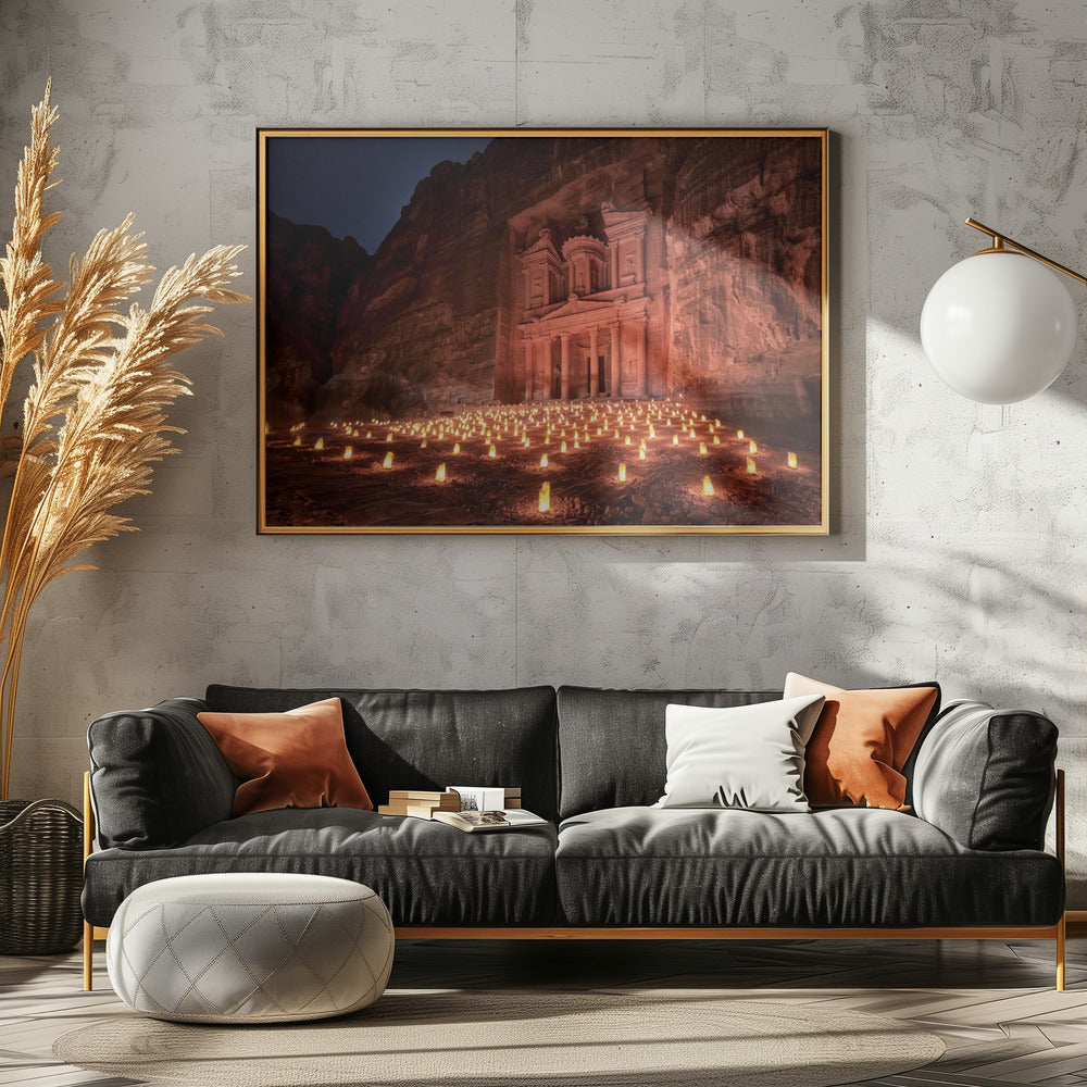 Petra by Night | Poster