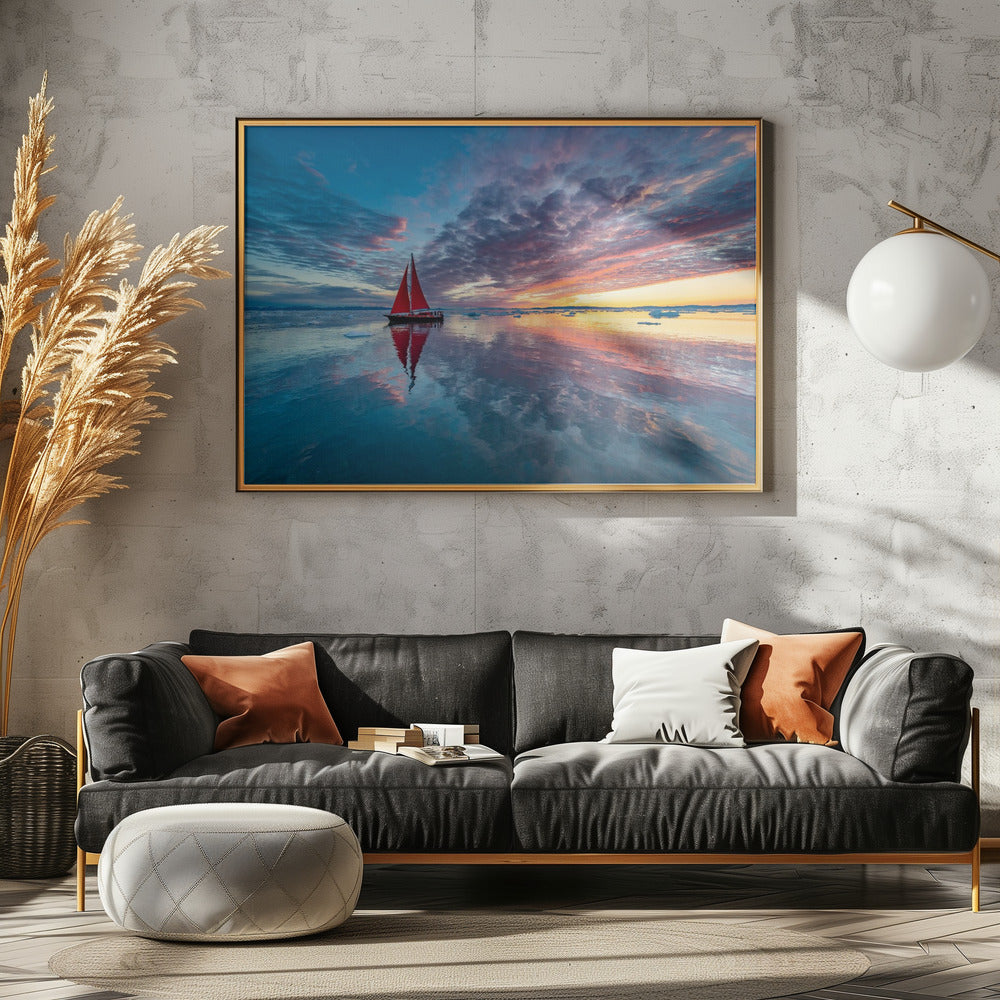 Grönland Feuerhimmel | Poster