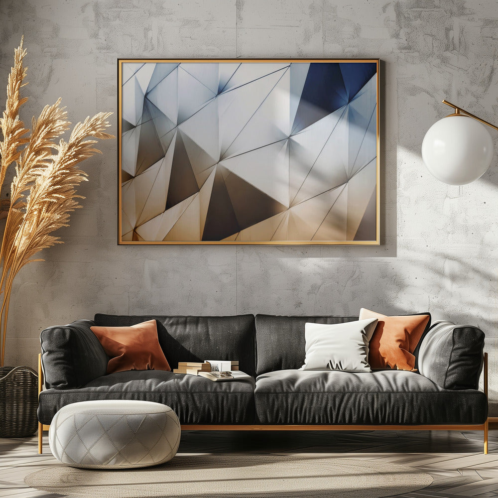 Dreiecke Kunst | Leinwand