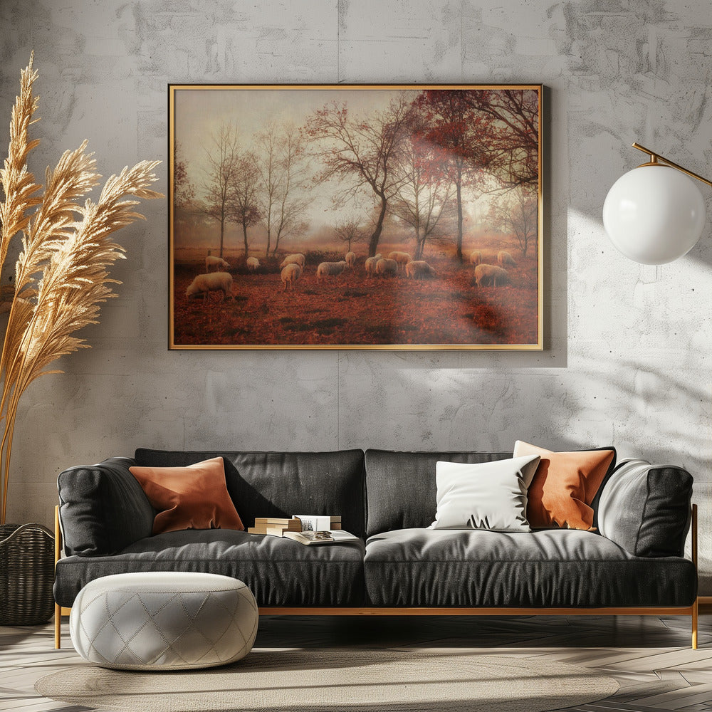Letzte Tage des Herbstes | Leinwand