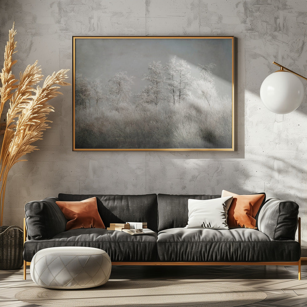 Cold morning | Canvas