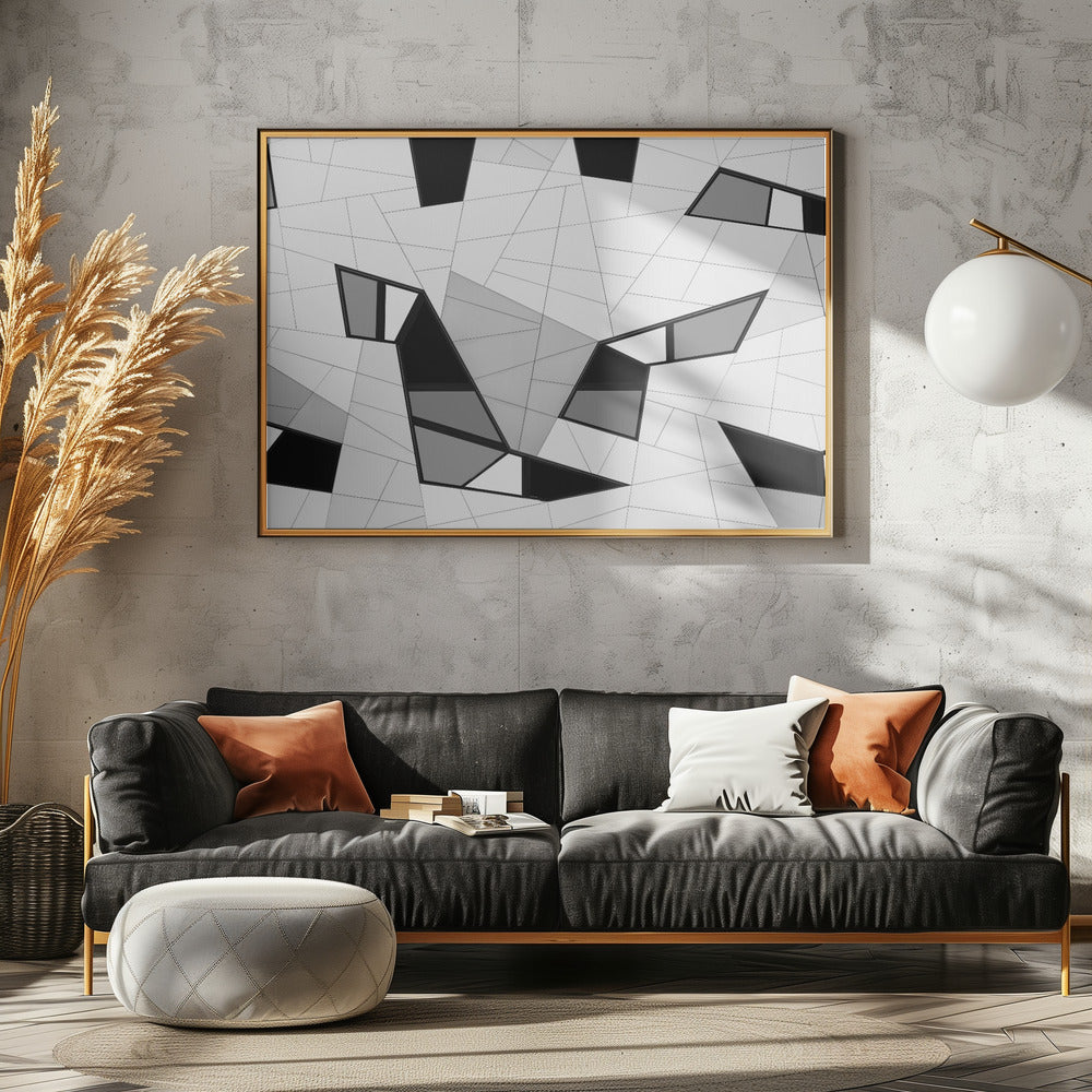 Puzzle of lines | Canvas