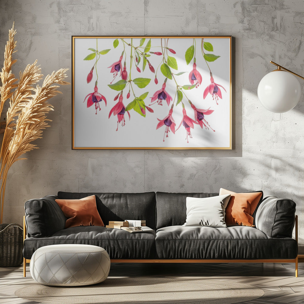 ~ Fuchsie ~ | Leinwand