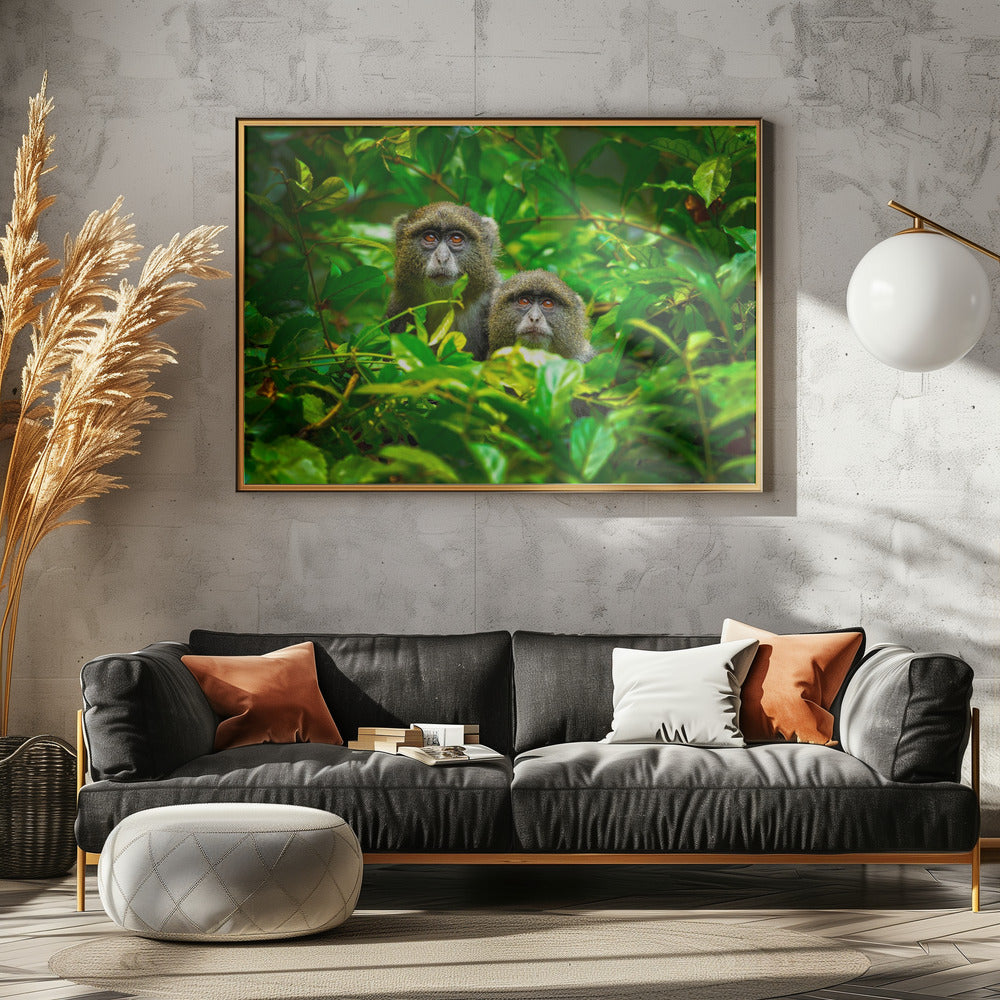 Blauer Affe | Poster