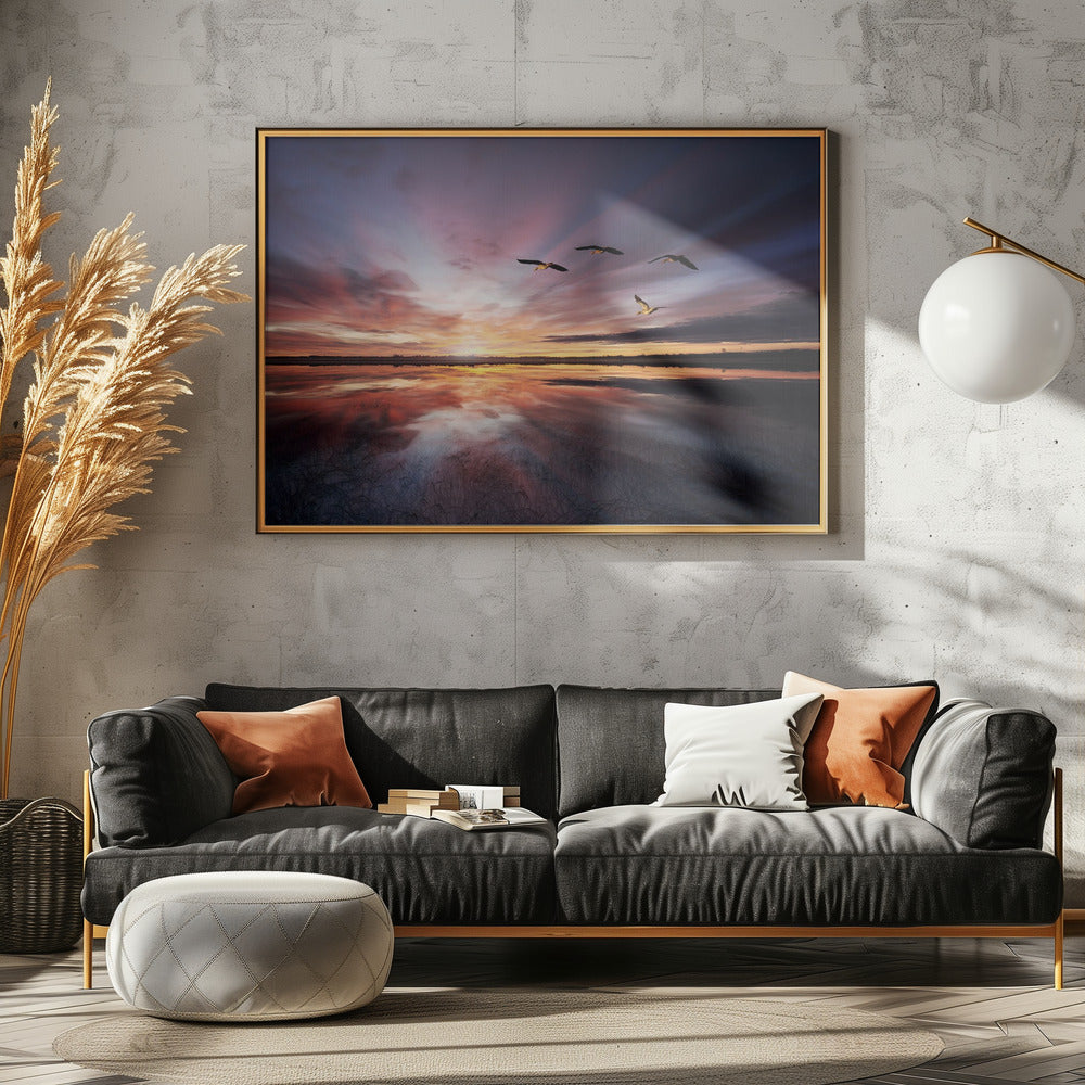 Morgenstimmung.. | Leinwand
