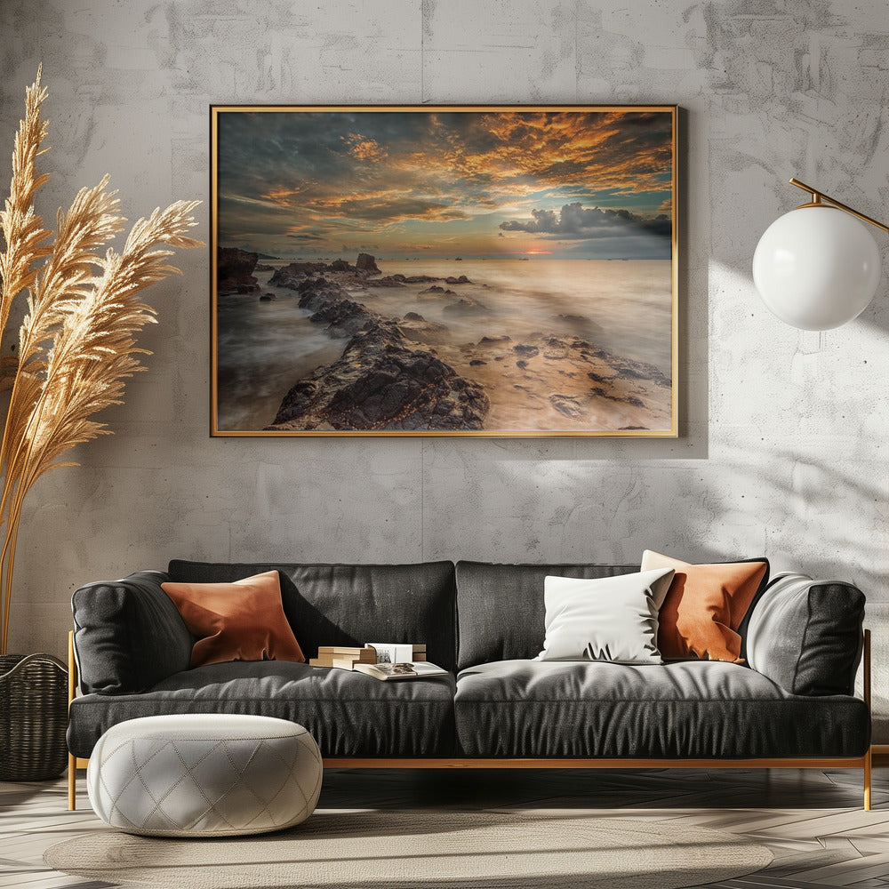 Wütender Strand | Poster