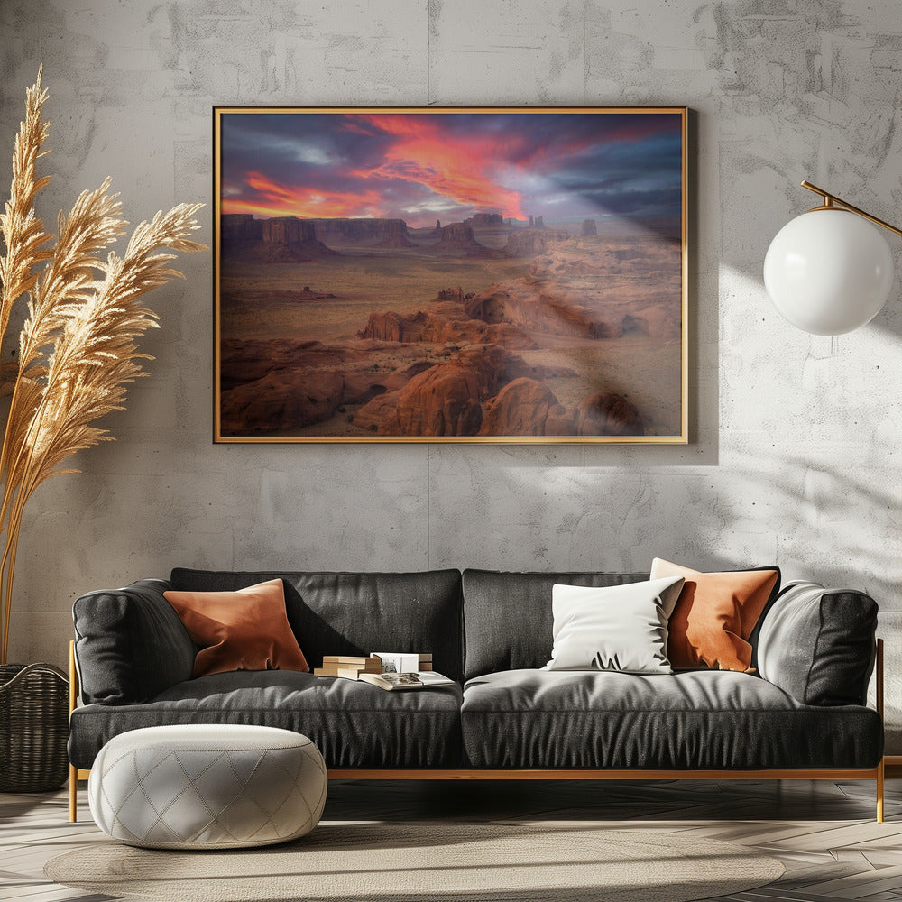 Hunts Mesa | Leinwand