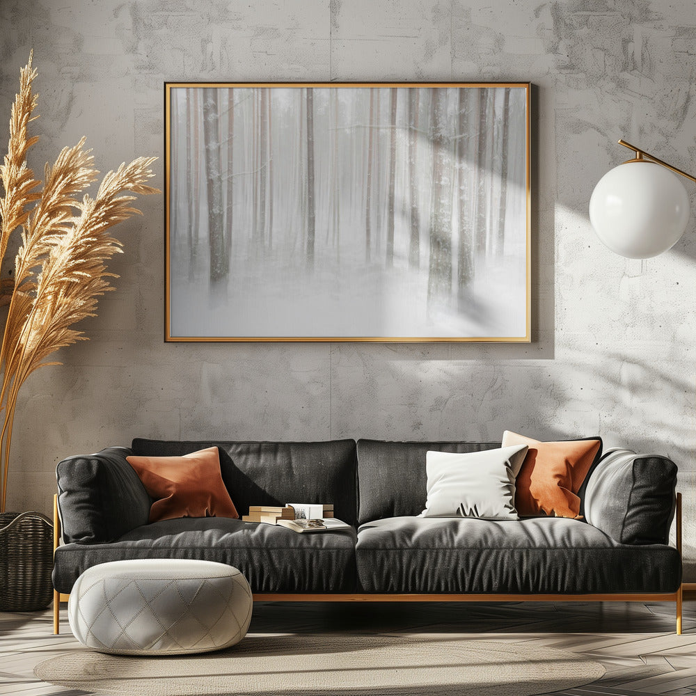 Winterforest in Sweden | Poster