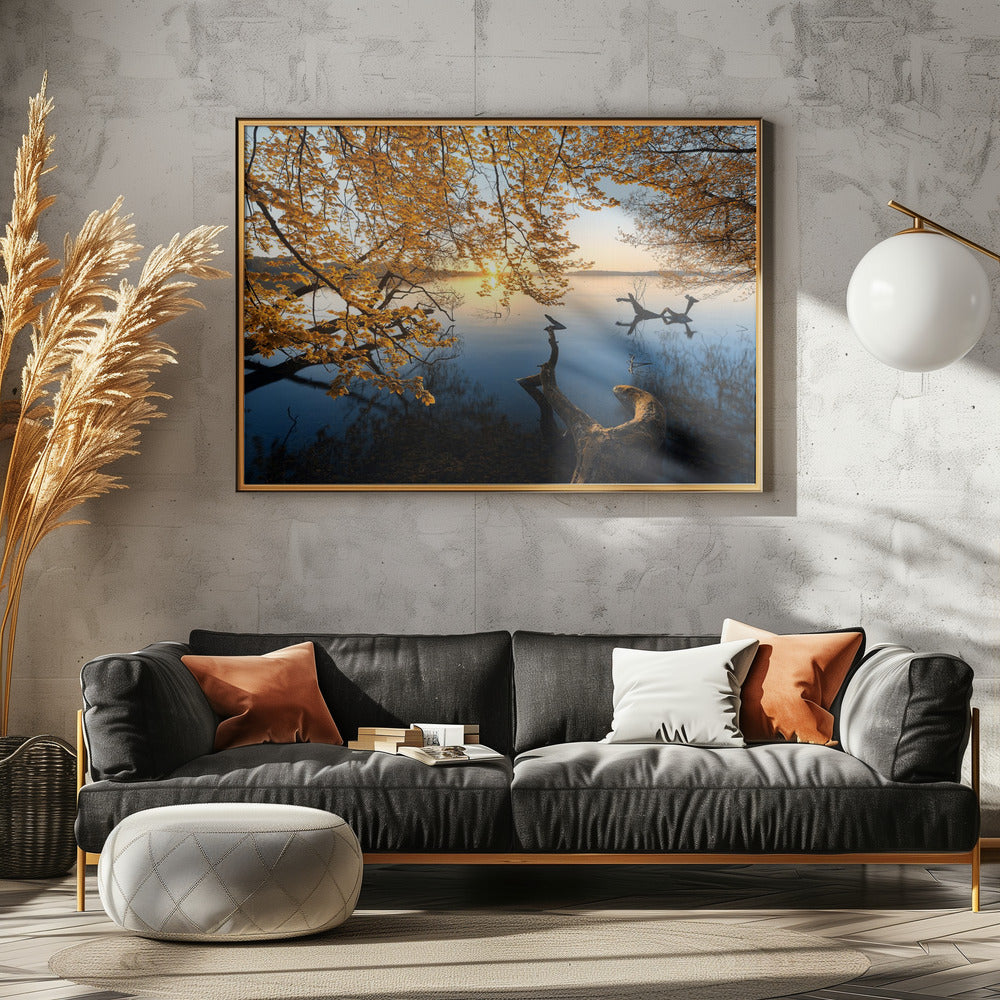 Herbstmorgen | Leinwand