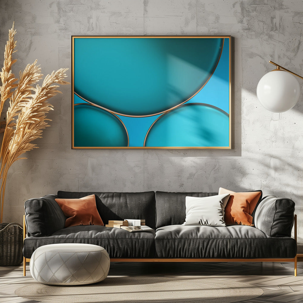 Öl und Wasser | Leinwand