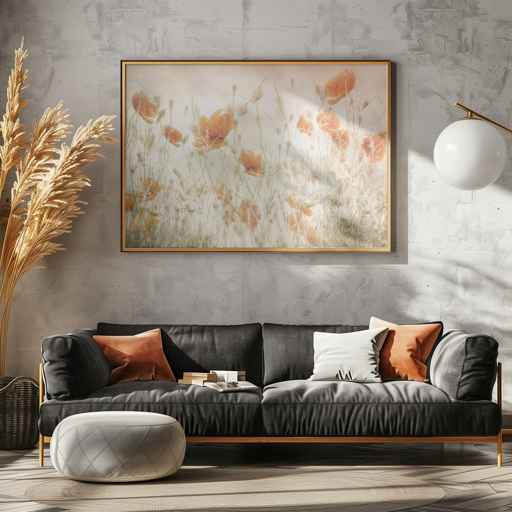 Poppies in the field | Poster