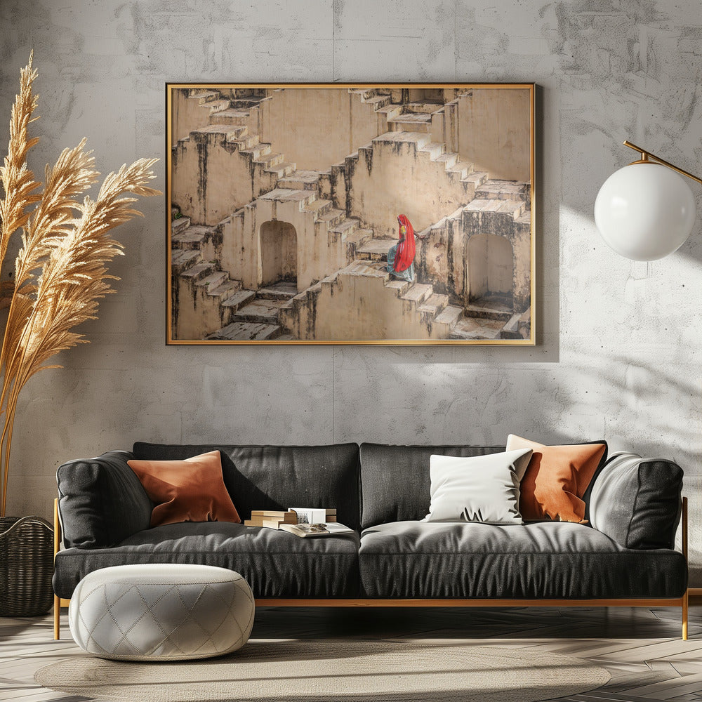 Die Geschichte eines Brunnens | Leinwand