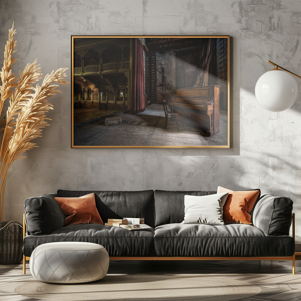 Show, unterbrochen | Leinwand