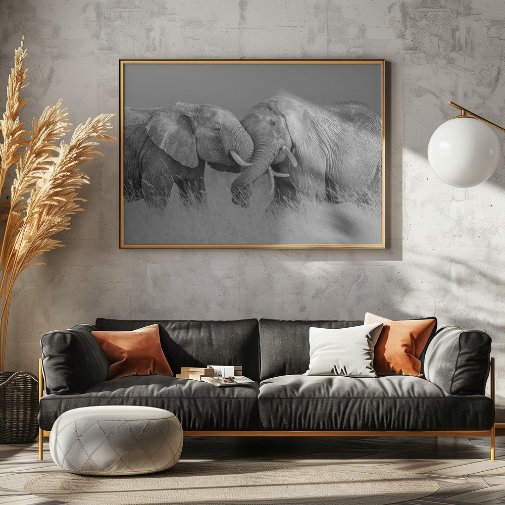 Elephant Flight | Canvas