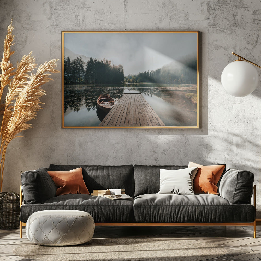 Foggy morning | Poster