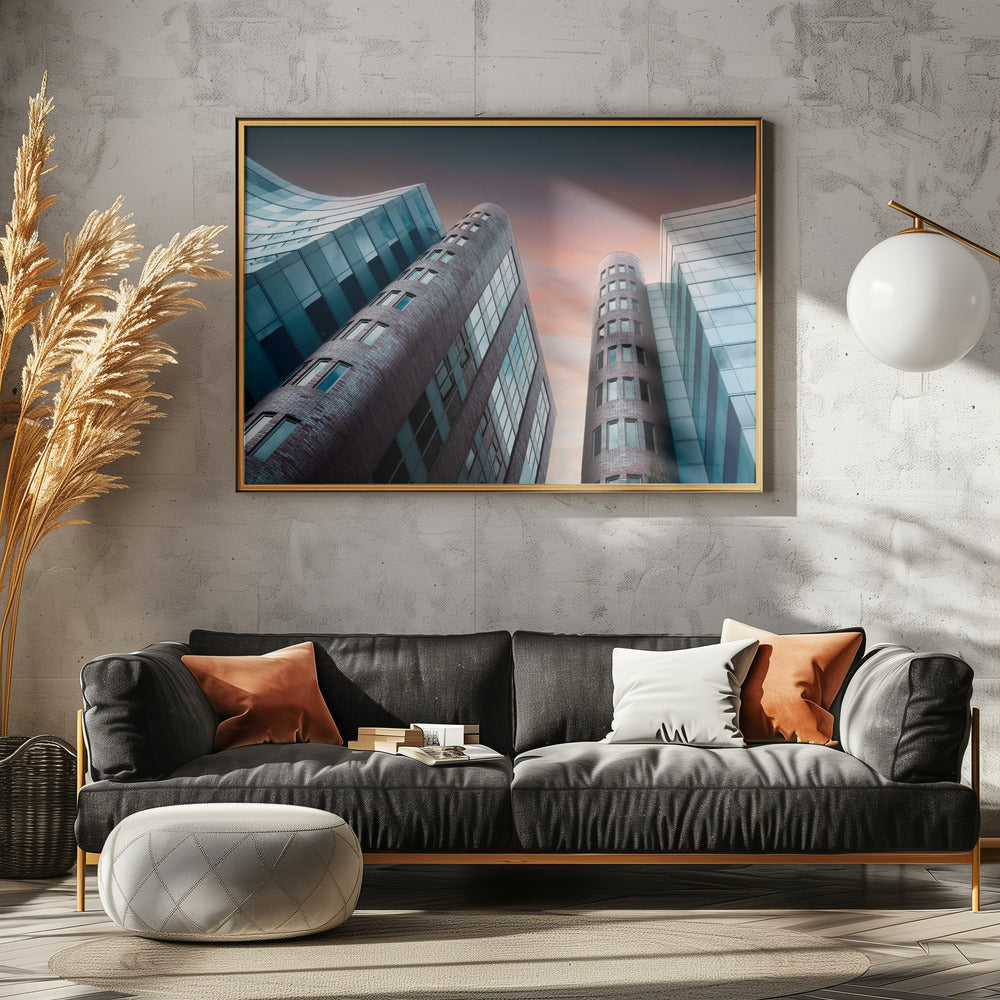 Bürogebäude | Leinwand