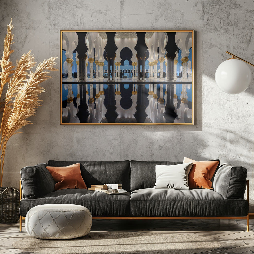 Blaue Stunde & Reflexion | Poster