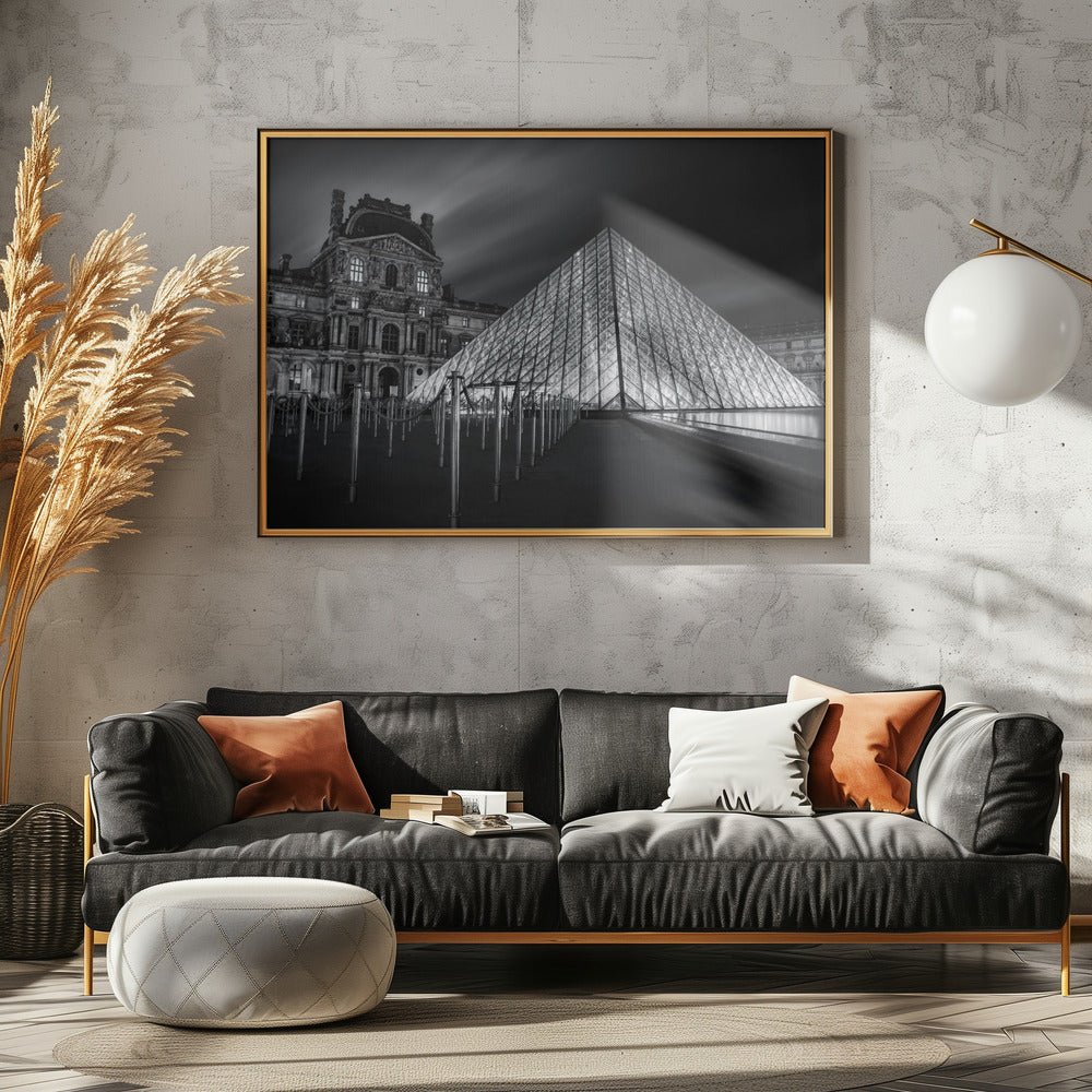 Louvre at Night | Canvas