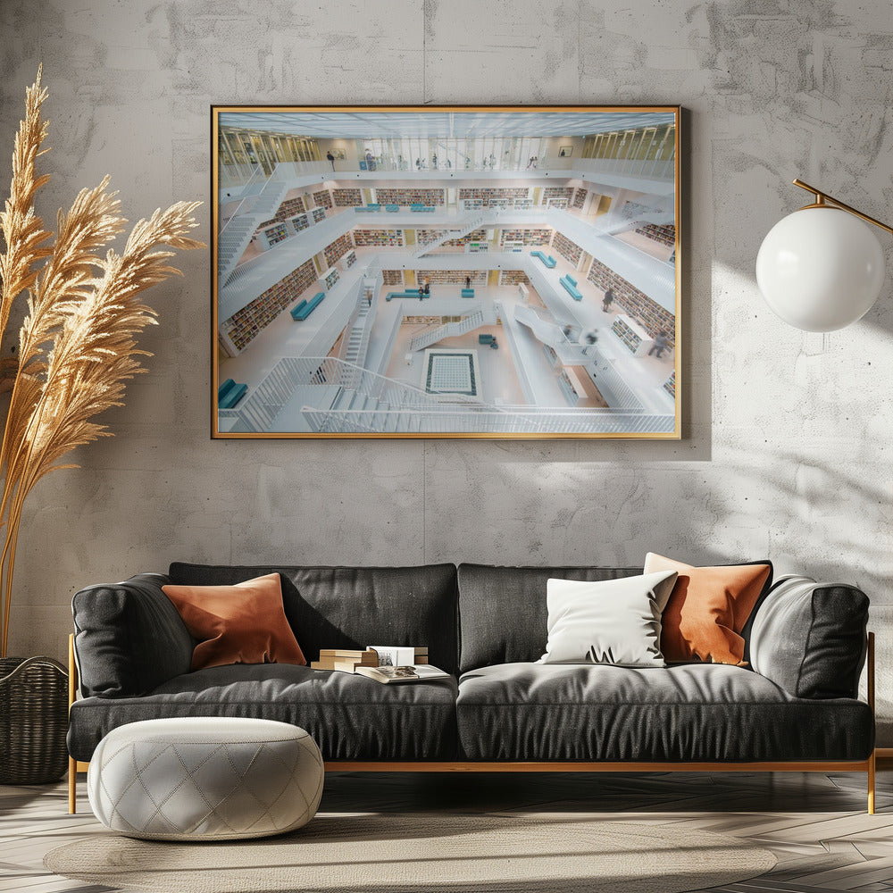 Bibliothek Stuttgart | Poster