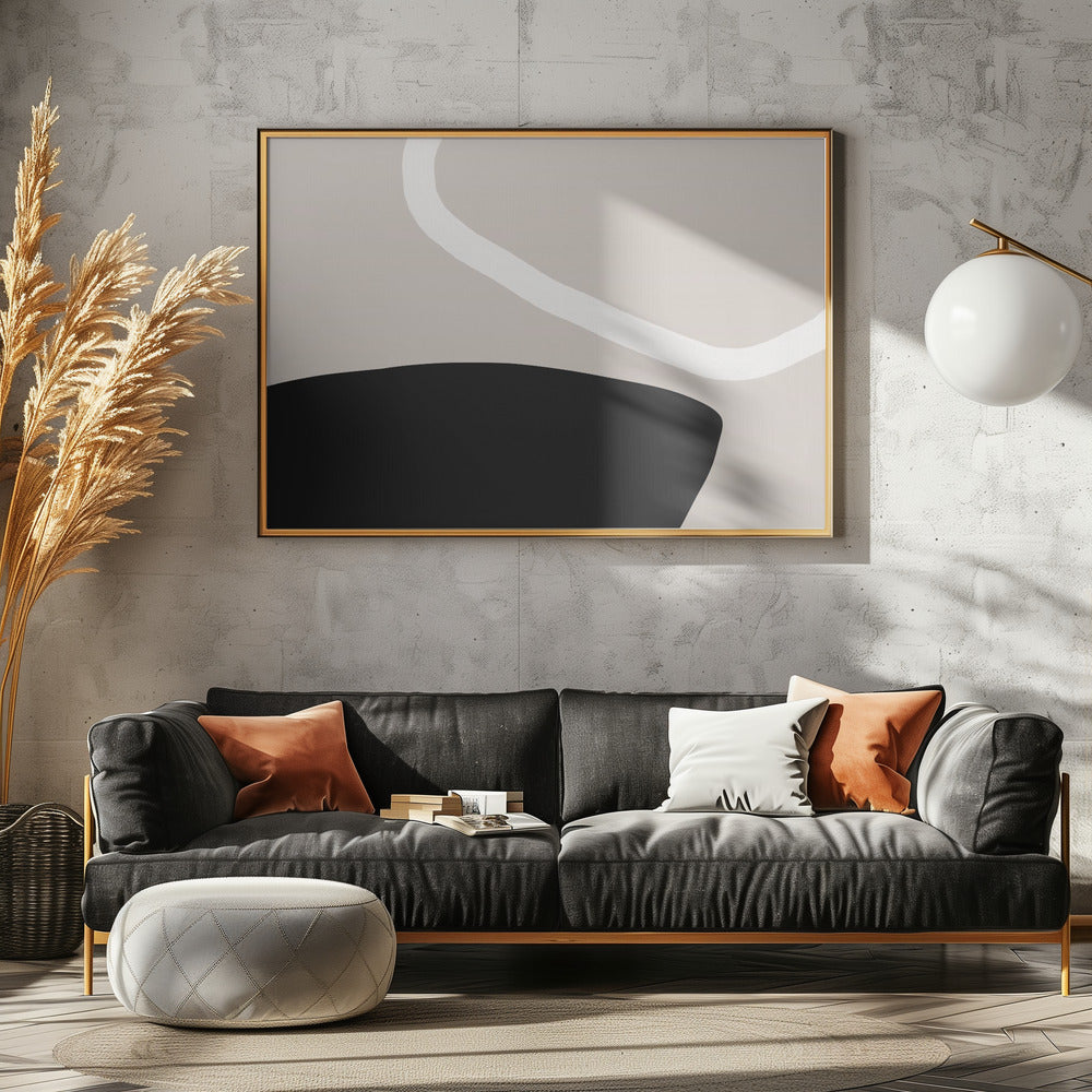 Black And White Forms | Canvas