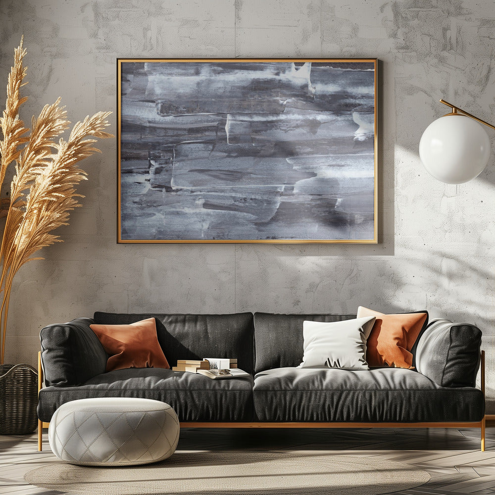 Monochrome Driftwood | Poster
