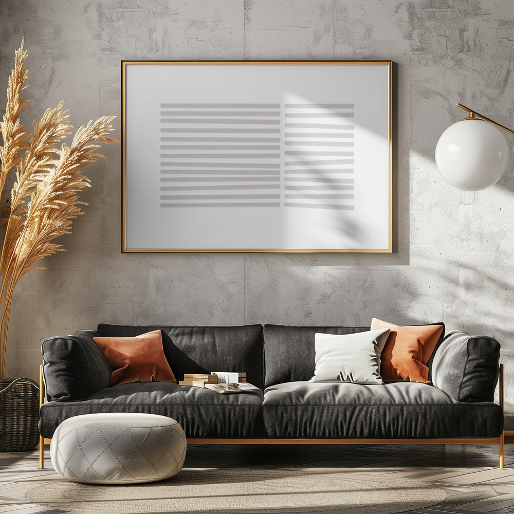 Graue Linien Symphonie | Poster