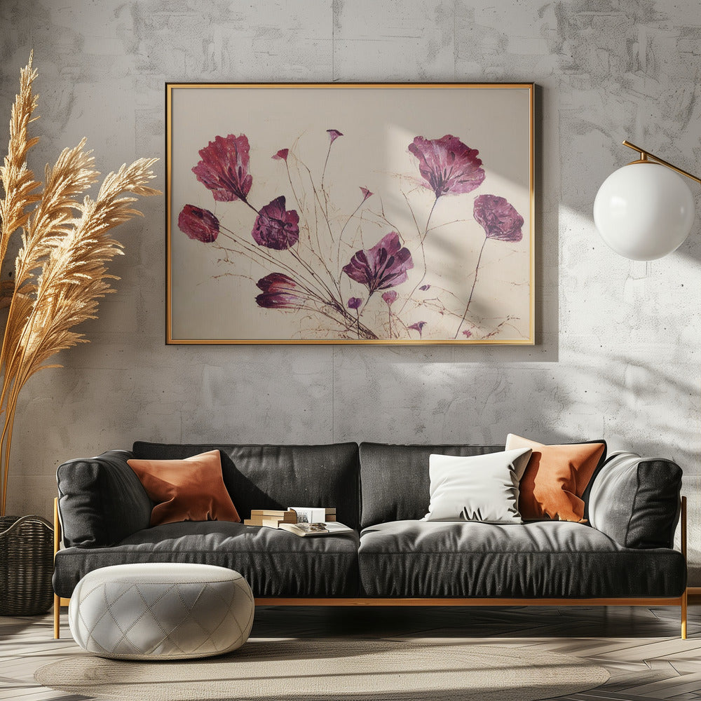 Crimson Bloom Dance | Poster