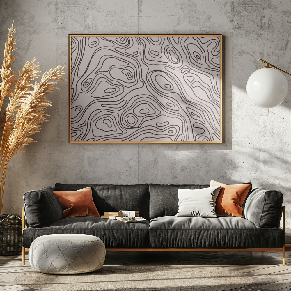 Contour Dreamscape | Canvas