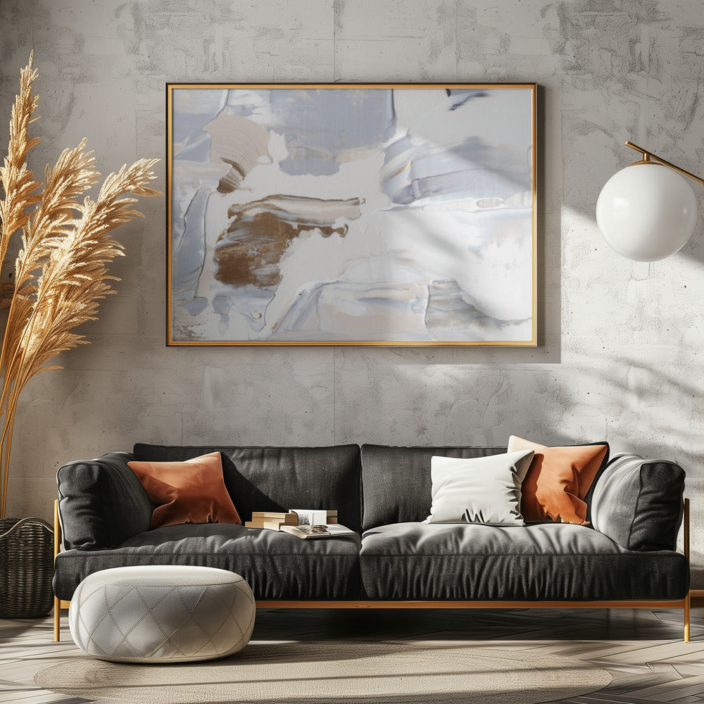 Sanfte Pinselstriche | Leinwand