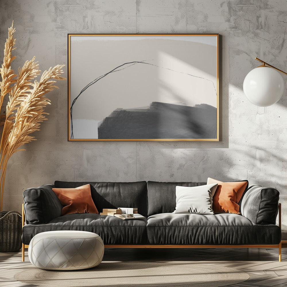Ruhige Konturen | Leinwand