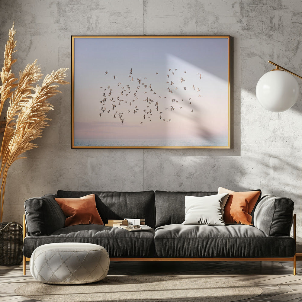 Sunset Flight | Poster