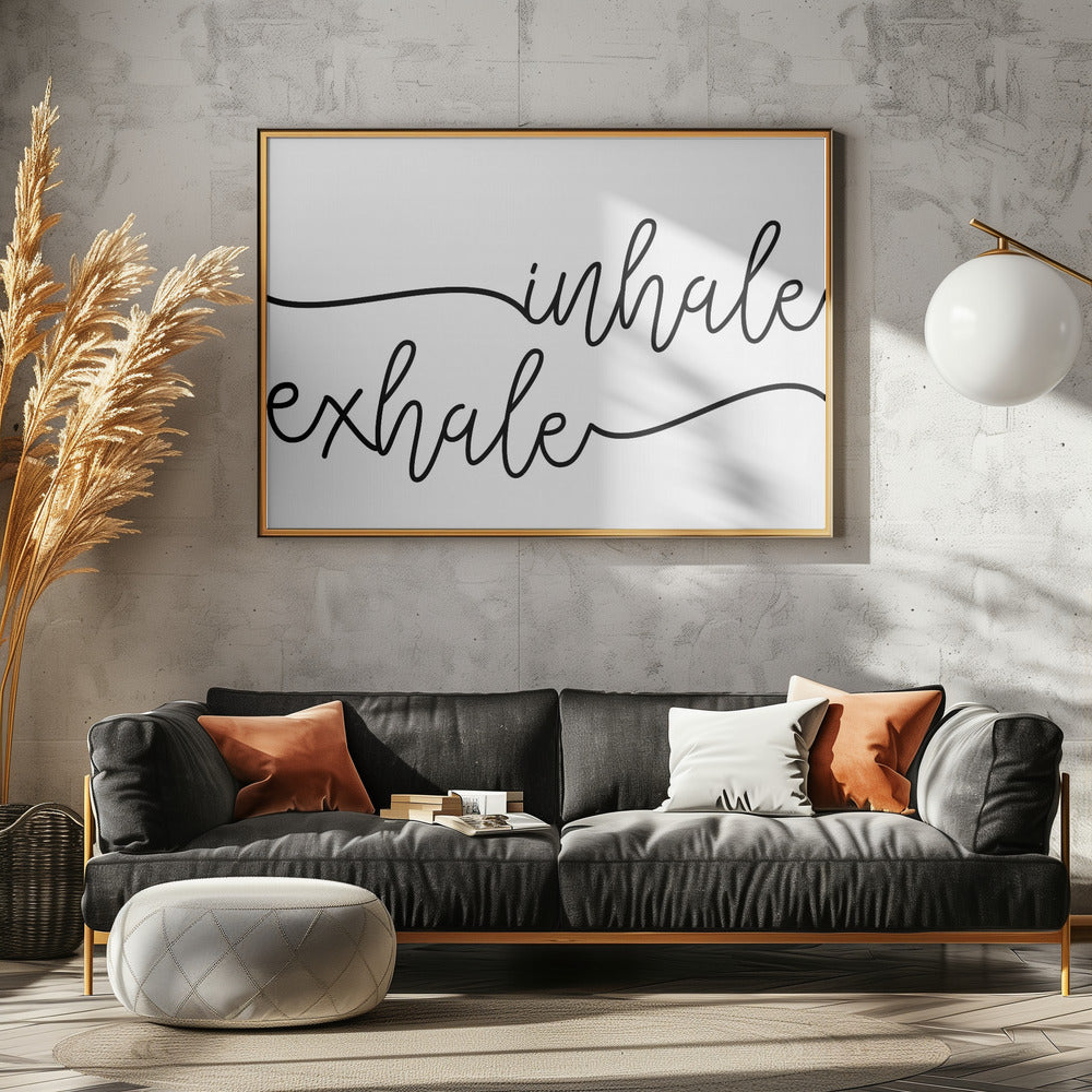 Einatmen x Ausatmen | Poster