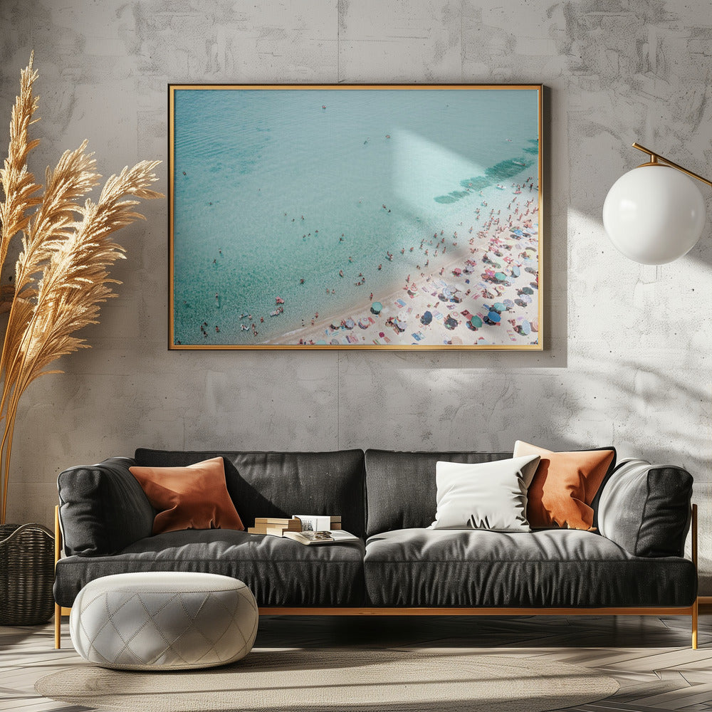 Busy Beach | Poster