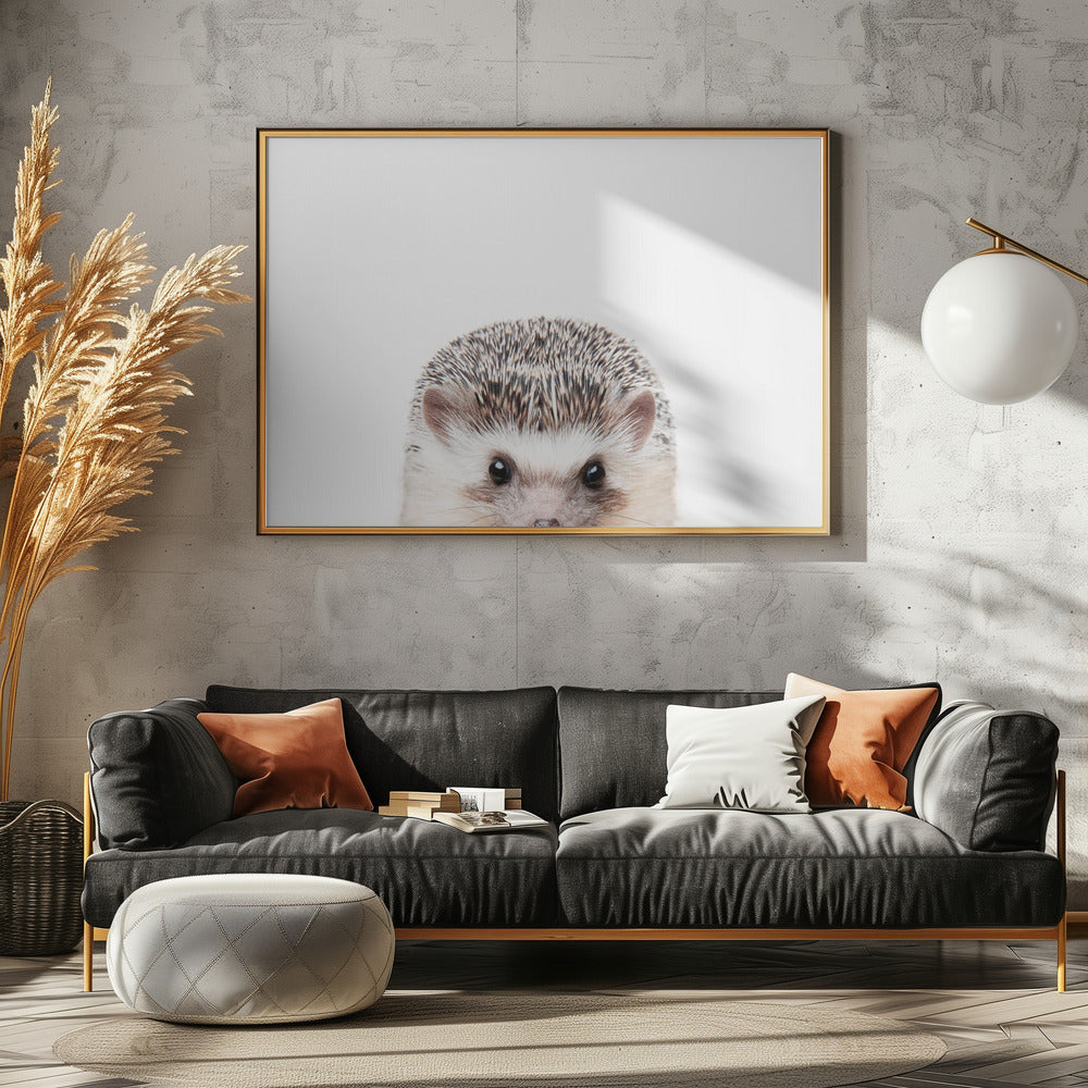 Guckender Igel | Leinwand