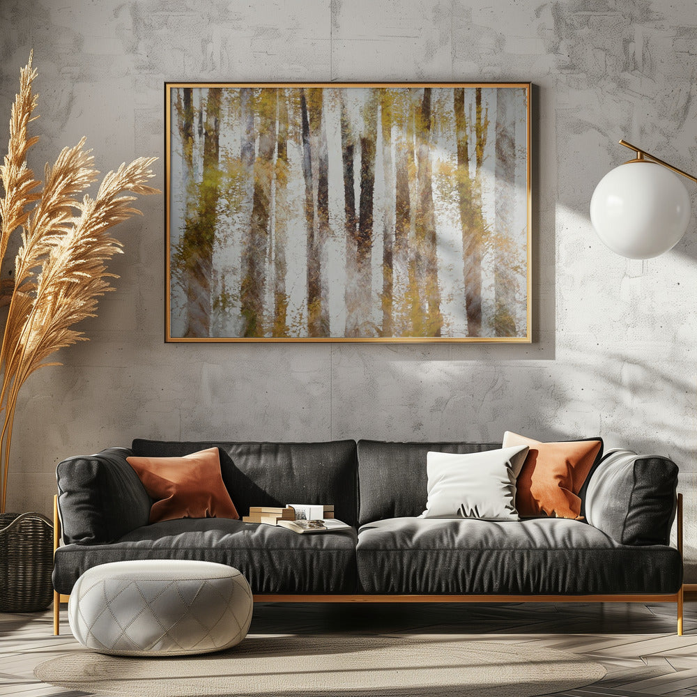 Buche im Herbst | Leinwand