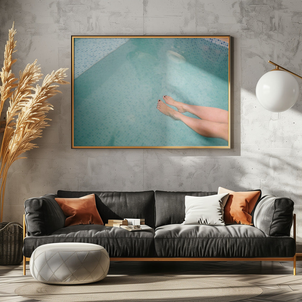 Marrakesch Pool | Leinwand