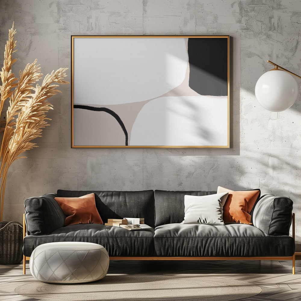 Monochrome Harmony | Canvas