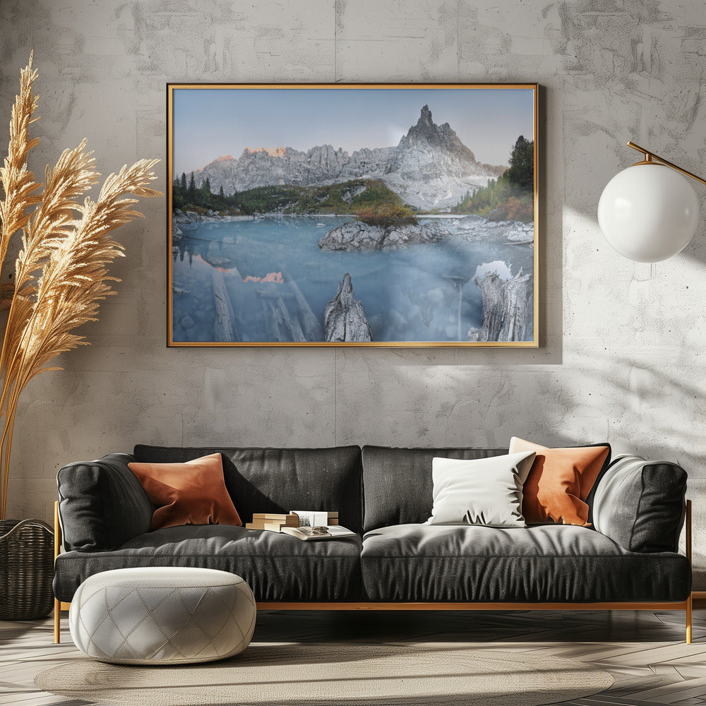 Blauer Bergsee | Poster