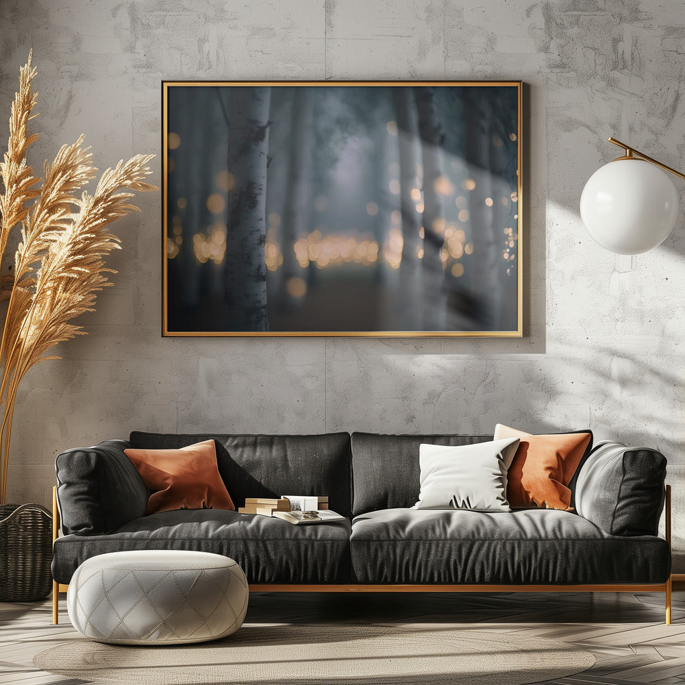Enchanted Glow Forest | Poster
