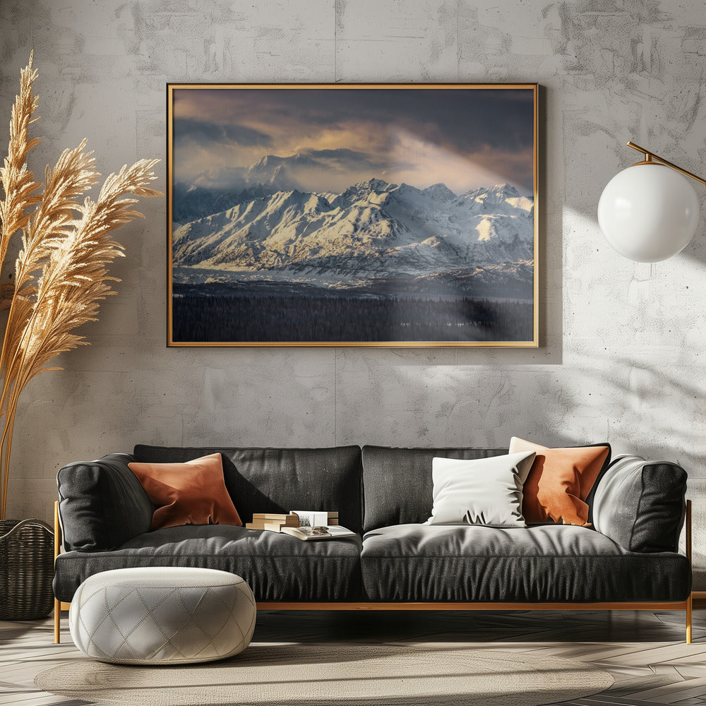Welt der Berge | Leinwand