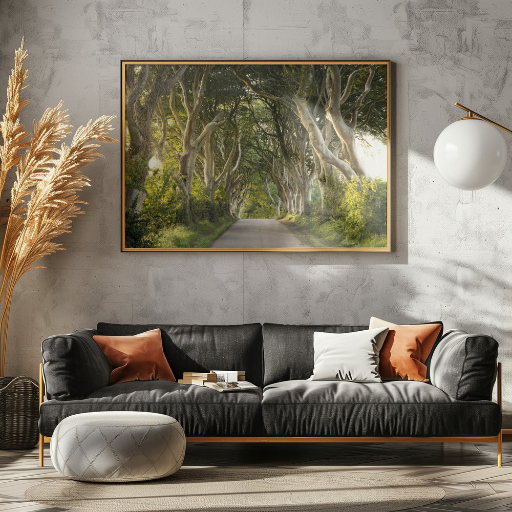 Goldene Gasse | Leinwand
