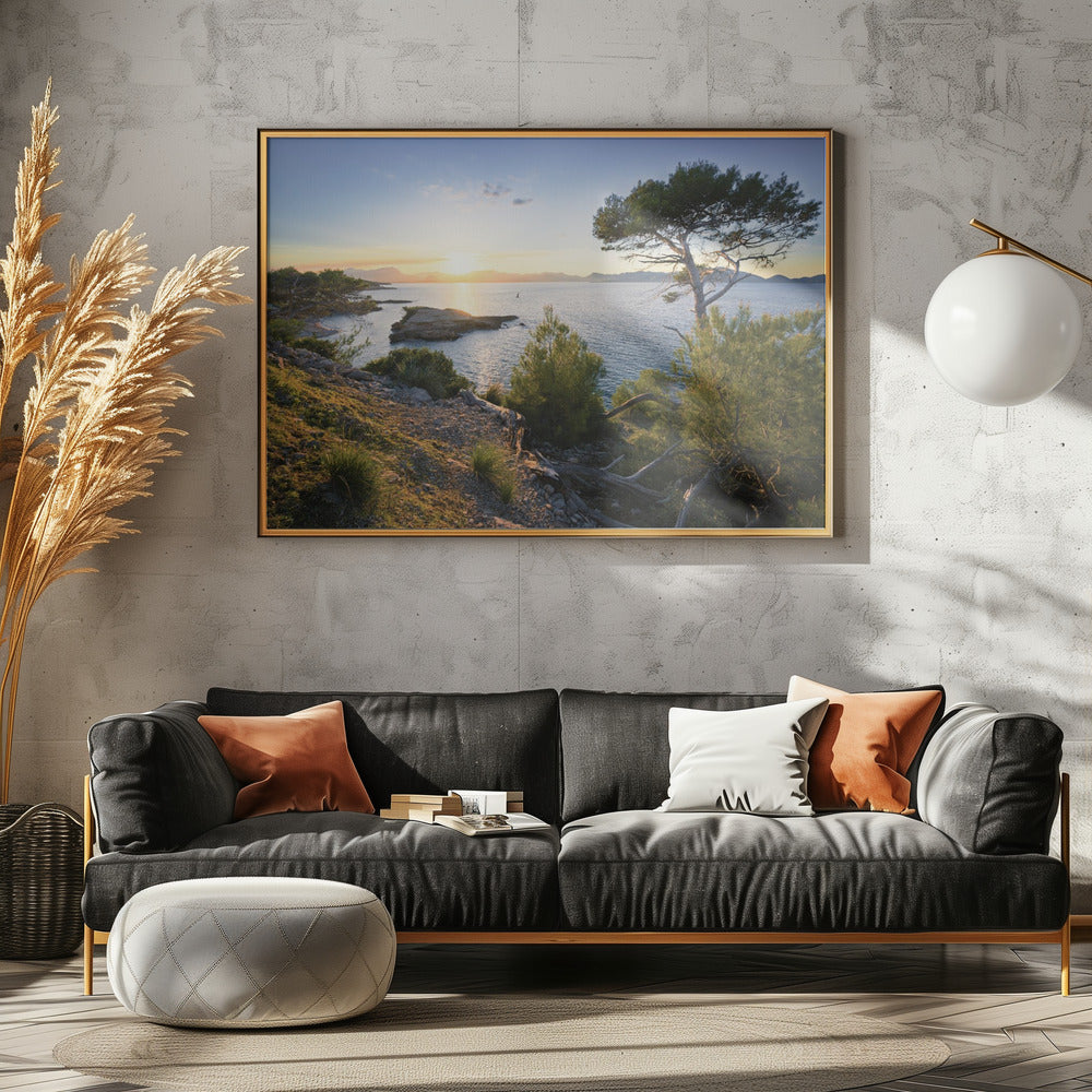 Mediterraner Sonnenuntergang | Poster