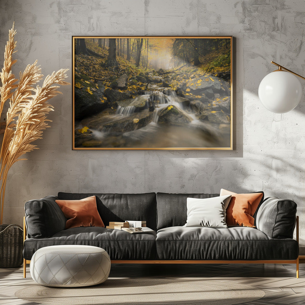 Herbststrom | Leinwand