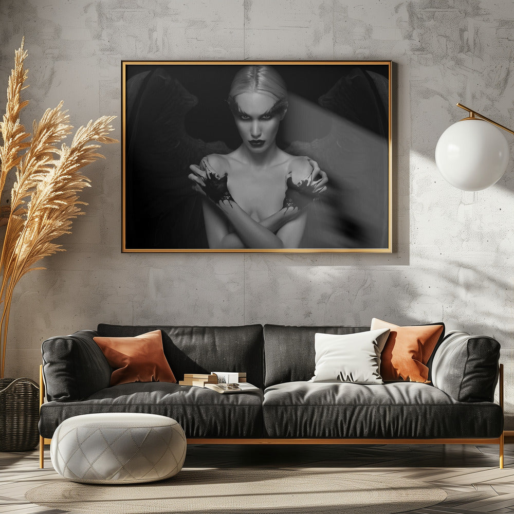 Dunkler Engel | Leinwand