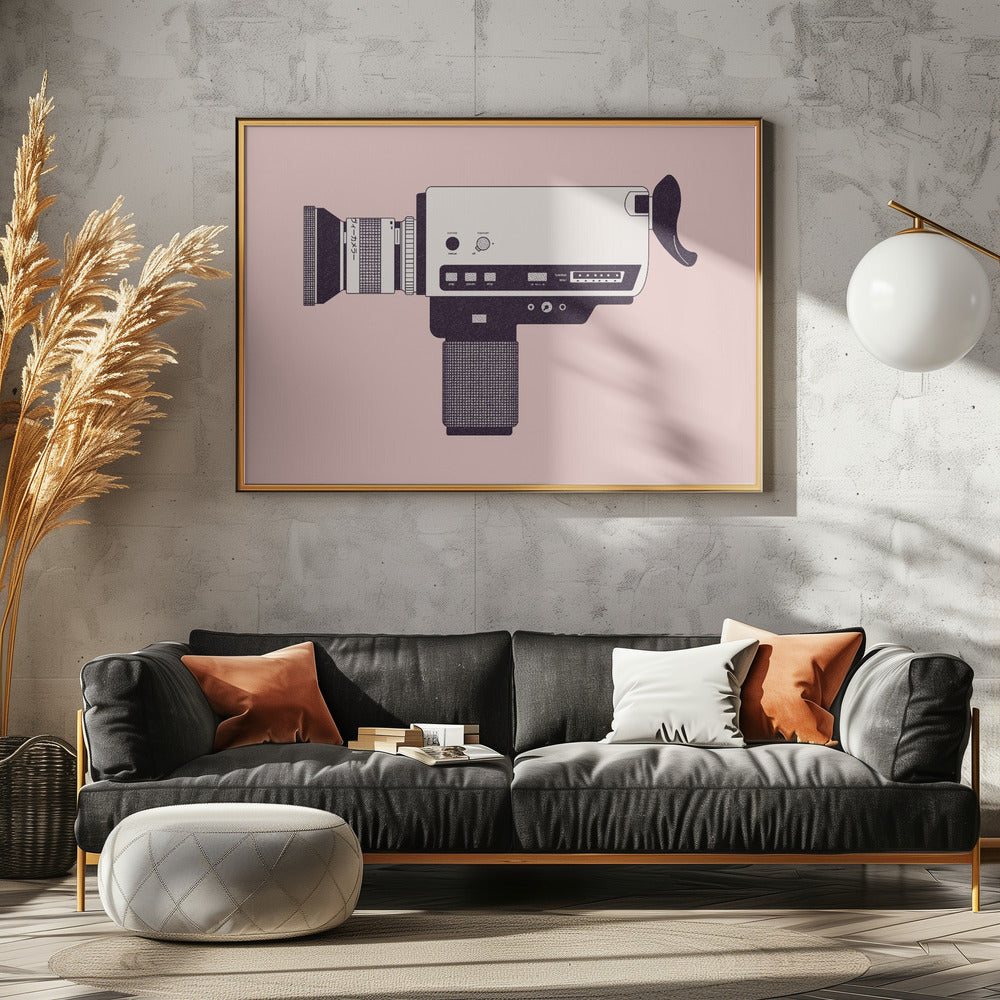 Super 8 Kamera | Leinwand