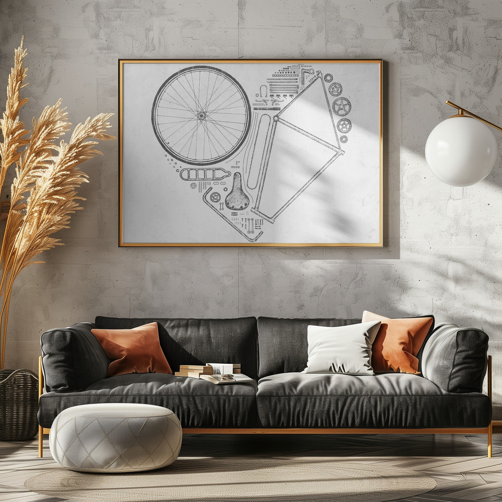 Love Bike Nº1 | Canvas