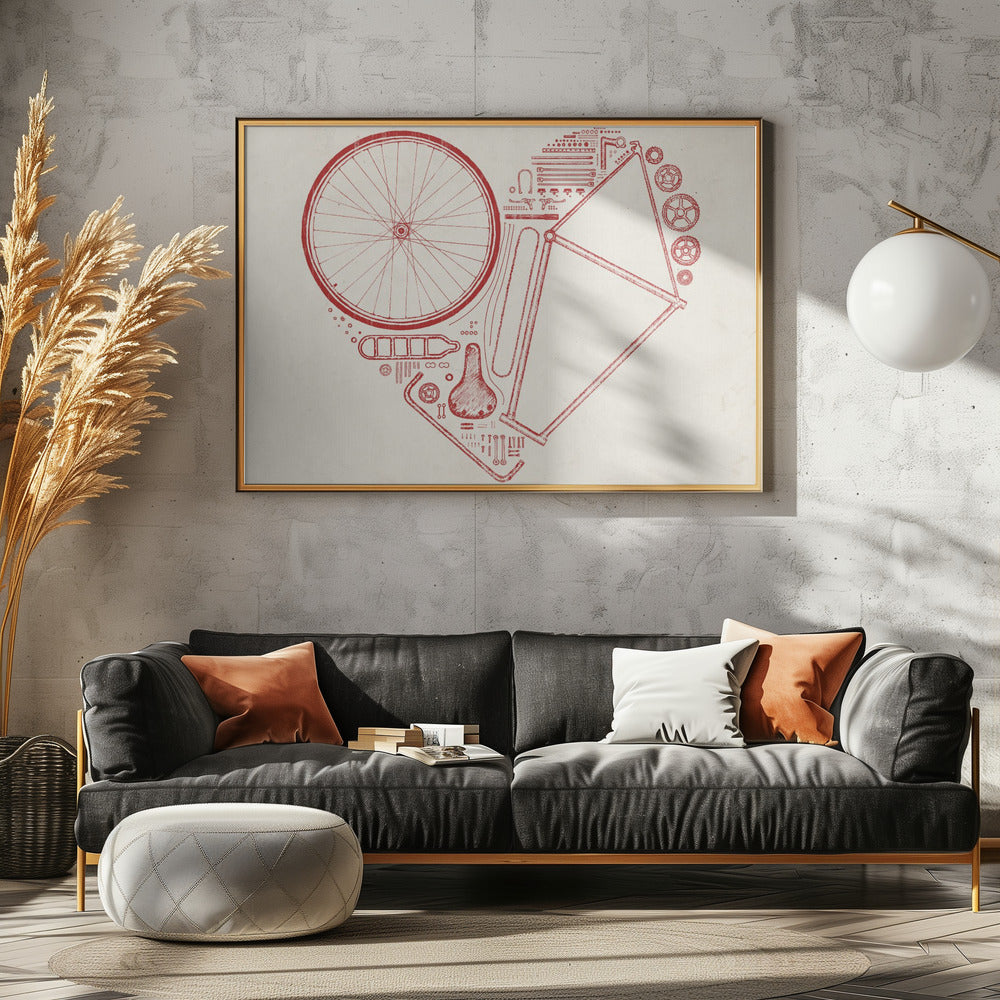 Love Bike Nº2 | Canvas