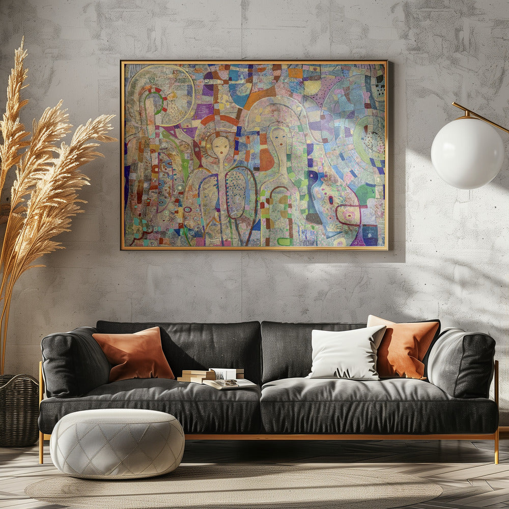 Engel unter uns 24x30 2020 | Leinwand